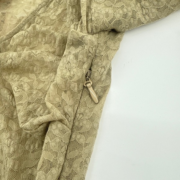 NWT House of CB Giovanna Musk Lace Long Sleeve Maxi Dress Cut Out‎ Small Sexy - Picture 11 of 14